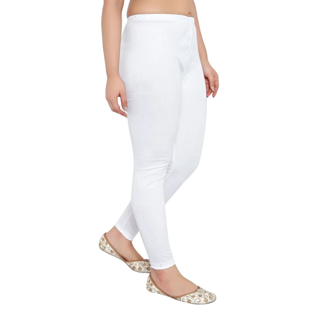 SONY Selex Girls School Slacks White 4
